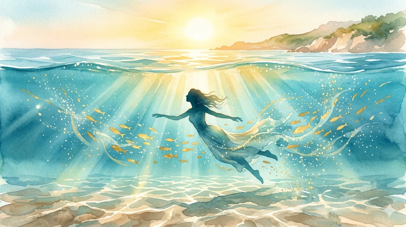 La mer Corse - liberté et fluidité